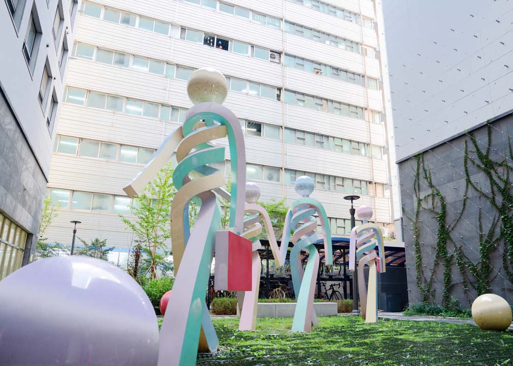 [서울시청] 용답동 청년주택 건축물 미술작품